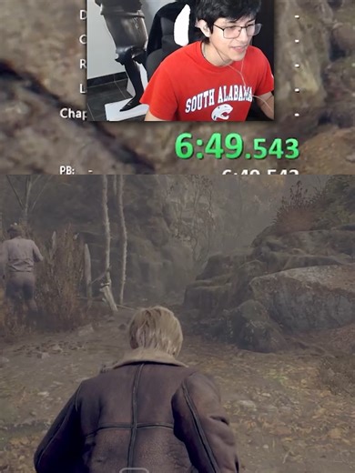 re4 es inrruneable#speedrunresidentevil4 #biohazard #speedrun #gaming #saltacapital