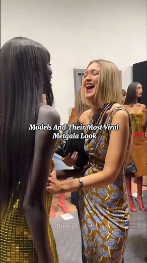 Top Supermodels & Their Most Iconic Met Gala Looks 🔥👑#MetGala #Supermodels #ViralShorts