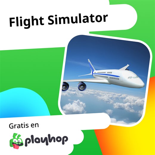 Flight Simulator: Juega en línea gratis en Playhop