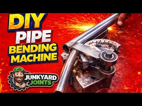 DIY Pipe Bending Machine 🔥 Make Perfect Bends at Home!