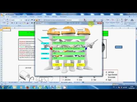 APPLICATION PLAN DE MAINTENANCE SUR EXCEL ET VBA