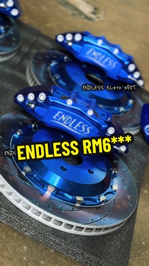 ✅ENDLESS EC670 6POT ENDLESS EC470 4POT NO EBRAKE OR EBRAKE ✳️RM6*** INC INSTALL PREORDER RAYA PROMO ROTOR 355mm~380mm MINIMA 18