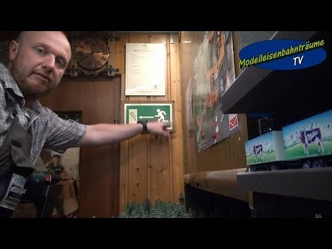 Kameraüberwachung für die Modelleisenbahn Teil5...