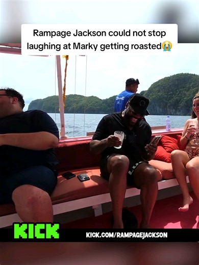 Rampage Jackson's Hilarious Reaction to Marky's Roast