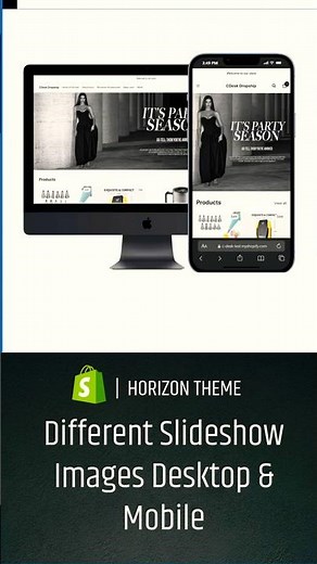 Show Different Slideshow Images on Desktop & Mobile in Shopify Horizon Theme | Free Code Snippet