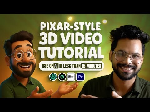 Create Pixar-Style 3D Animation in 2 Hours with Free AI Tools! | Step-by-Step Tutorial for Beginners
