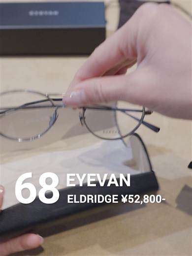 EYEVAN「ELDRIDGE」をご紹介。【店舗情報】KRANC OPTICAL 三軒茶屋駅 北口A/B出口 徒歩7分 OPEN 13:00-20:00 【instagram】kranc_optical 【商品詳細】ブランド：EYEVAN モデル：ELDRIDGE プライス：¥52,800- #サングラス #メガネ #眼鏡 #eyevan