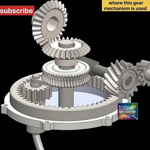 The Engineering Behind Smooth Power Transfer:Gear Mechanism Explained #mechanicalengineering#machine