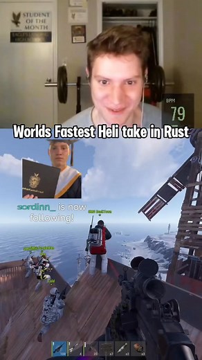 48K views · 99 reactions | Fastest heli take in Rust #rust #rustreels #videogame #rustgame #facepunch | Twitch Vincentsmg | Facebook