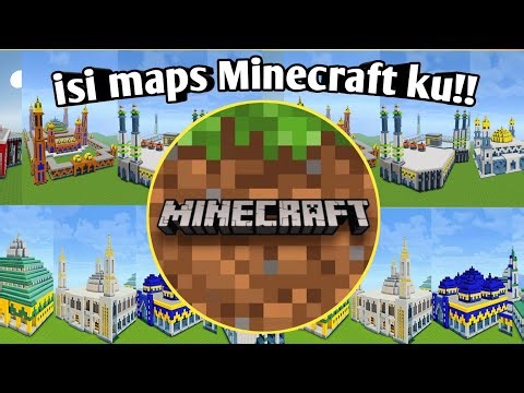 WOW🔥ALL MOSQUES ARE IN THIS MAPS‼️ Minecraft Makes a Mosque 🕌