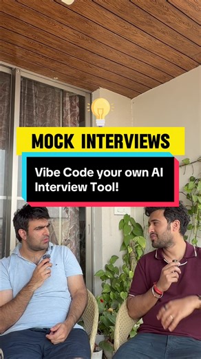 ❌ Stop spending hundreds of dollars on AI interview prep tools! 👨‍💻I vibe coded this tool on @emergentlabs that lets you prepare for ANY interview! Input the job description of the role you are are interviewing for. The tool prepares specific questions for you! 📈The tool analzyes video recording to give you a score actionable feedback! 💬Comment “emergent” and I will DM you the EXACT prompt the link to get started ! #ai #vibecoding #interview