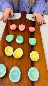 Easy appetizer for Easter I make deviled eggs in a new way by dying the Eggs to be more Easter theme. | Alexandra’s Kitchen
