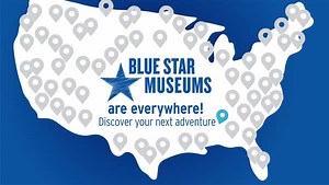 From sea to shining sea, there is always something to see at Blue Star Museums! Check the map of participating museums and chart your path to discovery: https://www.arts.gov/blue-star-museum-map. | Military OneSource