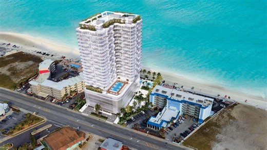 South Florida developer seeks rezone for oceanfront high-rise hotel project in Daytona