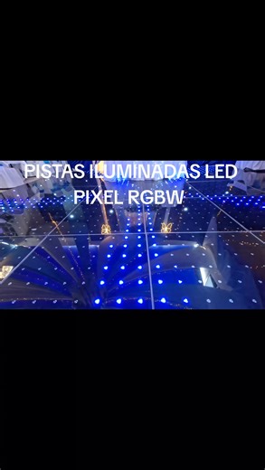 Venta y renta de pistas iluminadas con el nuevo led pixel rgbw con el color calido trabajando con sistema XRC | Color Light