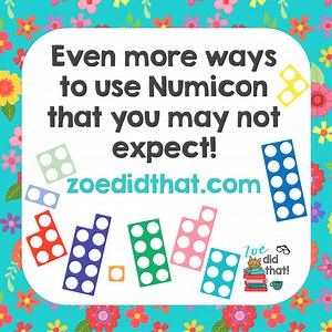 More ways to use Numicon that you may not expect!