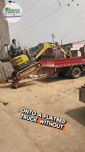 12K views · 32 reactions | Excavator Loading Trick That’ll Blow Your Mind | True Stories | Facebook