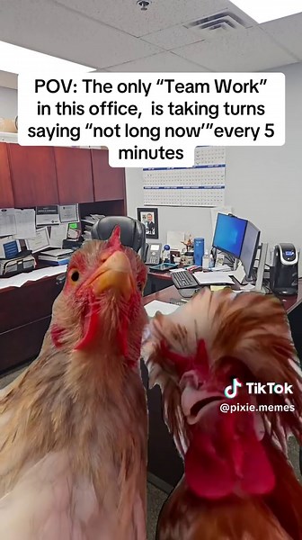 Teamwork in the Office: The Art of Clock-Watching