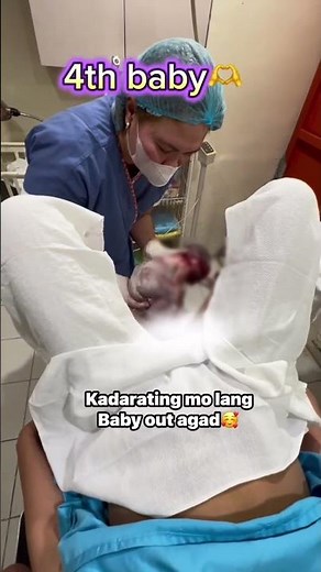 "Emotional Birth Moment 😭 | 4th Baby Arrival | Heart Touching Delivery Video 💖"#baby #party