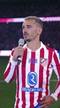 "Te pido perdón otra vez, Atleti. Hice un error e hice todo para volver aquí" 🗣️Antoine Griezmann ⚽