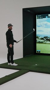 Join Chris Trott as he takes a swing in the Full Swing Kit Studio! ⛳🎥 Watch the indoor setup in action and for some in-round practice on the famous Spyglass Hill. Head over to our YouTube channel to see the whole video! 🏌️‍♂️ | Full Swing