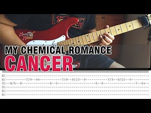 [FREE TABS] Cancer by My Chemical Romance | Guitar Instrumental Cover