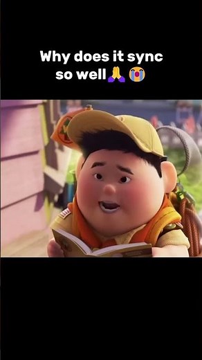 nah why does it sync so well #up #pixar #russell
