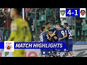 Chennaiyin FC 4-1 FC Goa - Semi-Final 1 First Leg Highlights | Hero ISL 2019-20