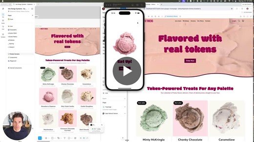 Here s Ian Frost showing what s possible with AI Design Tokens! | Brad Frost