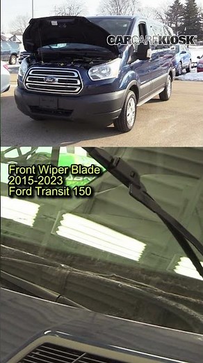 Ford Transit Wiper Blade Replacement (Easy 1-Minute DIY)