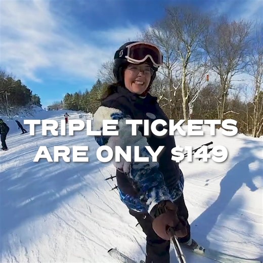 Triple Tickets at Camelback Resort: 3 days of mountain fun, 1 pass, no blackout dates—starting at $149! | Camelback Mountain