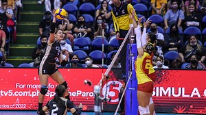 SUPER CES! ⚡️ Ces Molina's skills got an upgrade every time she changed her hair color. Blonde Ces was the ultimate level up. 💪 #PVL2022 #TheHeartofVolleyball | One Sports