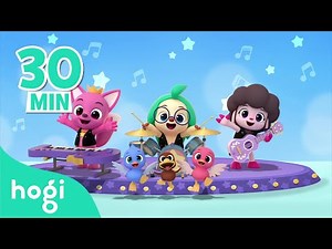 I am the music man and more songs! | Sing Along Compilation | Kids Favorite rhymes | Pinkfong Hogi