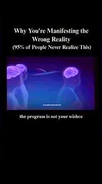 Your subconscious shapes your reality. Rewire your mind. ✨ #Manifestation #Mindset
