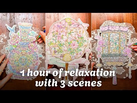 [𝒂𝒔𝒎𝒓] DIY 3 different scenes 🌟 relaxing sticker sounds #notalkingasmr, #diy