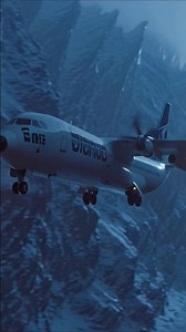 How to Safely Land a Plane in the Mountains #airplane #aviation