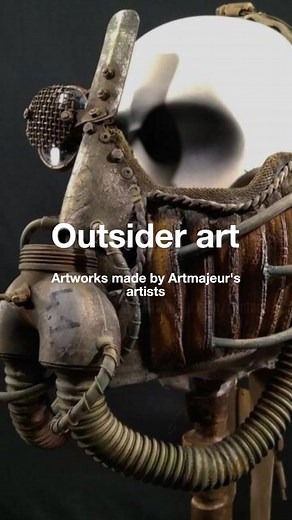 Outsider art: a controversial movement✨ ➡️Read the full article: https://bit.ly/3xMRYRm #Artmajeur #painting #sculpture #Outsiderart #ArtBrut #arthistory #artgallery #JeanDubuffet #contemporaryart #contemporaryartist #homedecor #buyart | Artmajeur Gallery