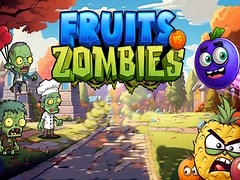 Game Fruits vs Zombies online. Play for free