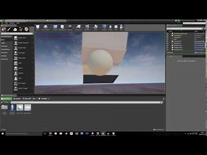 UE4 - Phsyics Ball Platformer Dev Log 1