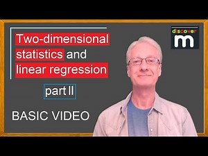 Two-dimensional statistics and linear regression, part 2