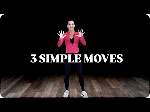 3 simple DANCE moves: For COMPLETE BEGINNERS | Get ready for your next party or wedding!