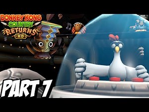 "WORLD 7: FACTORY" DONKEY KONG COUNTRY RETURNS HD Playthrough Gameplay Part 7 (Nintendo Switch)