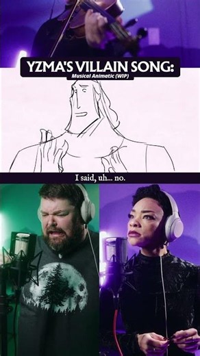 Poor Kronk 👼😈 YZMA'S VILLAIN SONG | Animatic WIP ft. ‪@brianhullsvoice‬