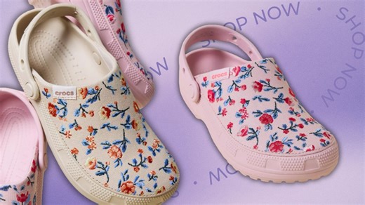 The sold out Crocs Classic Crafted Floral Clogs is still in stock at this one location