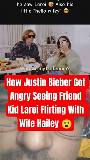 Fans Debate a Playful Justin–Hailey–Kid Laroi Moment 😮 | Was It Just Joking Around?