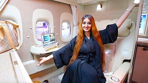 FIRST CLASS TO SAUDI ARABIA !!! #RiyadhSeason | Mo Vlogs