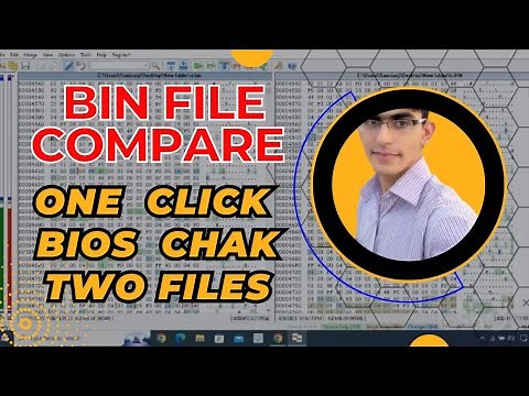 how to compare bin file BIOS || Comparing Binary Files || with software ‪@MultiSolution1‬