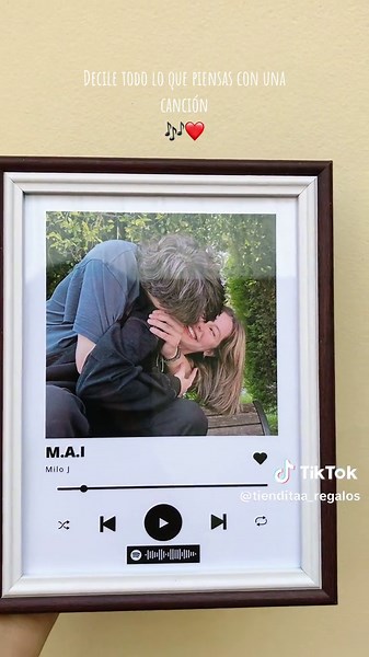 Cuadro Personalizado con Música para Regalar | Emprendimiento y Creatividad