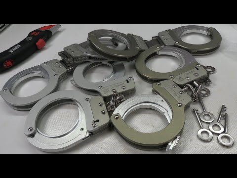 Unboxing Hulkkuffs Handschellen Canada Double Lock Automatic Handcuffs Kanada Special Esposas Patent