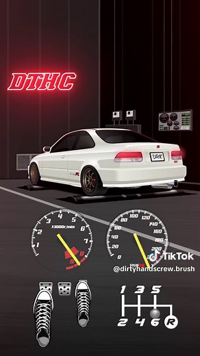 Honda Civic Coupe Art Showcase